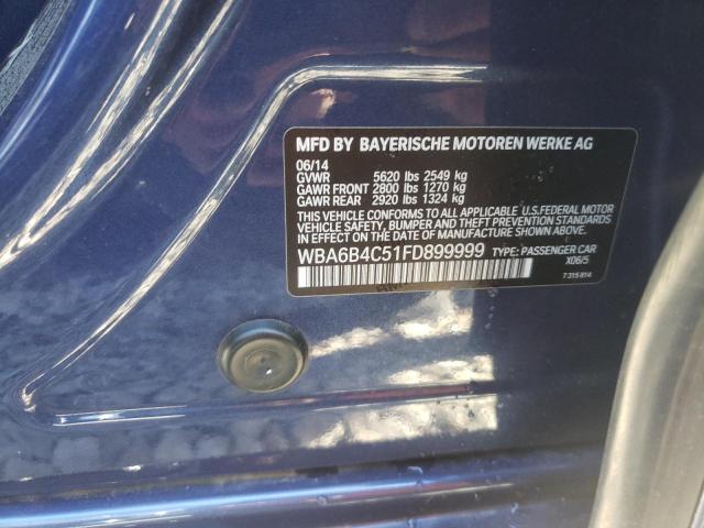 2015 BMW ALPINA B6 WBA6B4C51FD899999