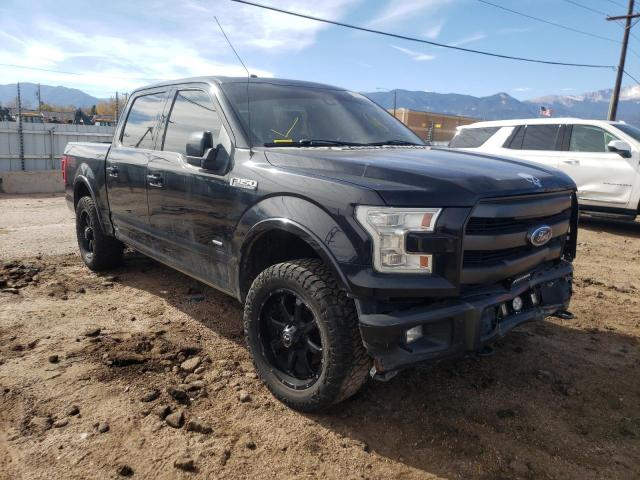 Salvage cars for sale from Copart Colorado Springs, CO: 2015 Ford F150 Super