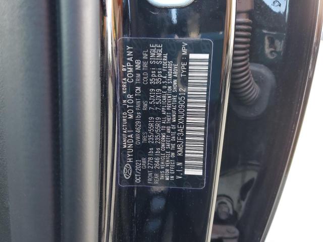 2022 HYUNDAI TUCSON N L KM8JF3AEXNU090512
