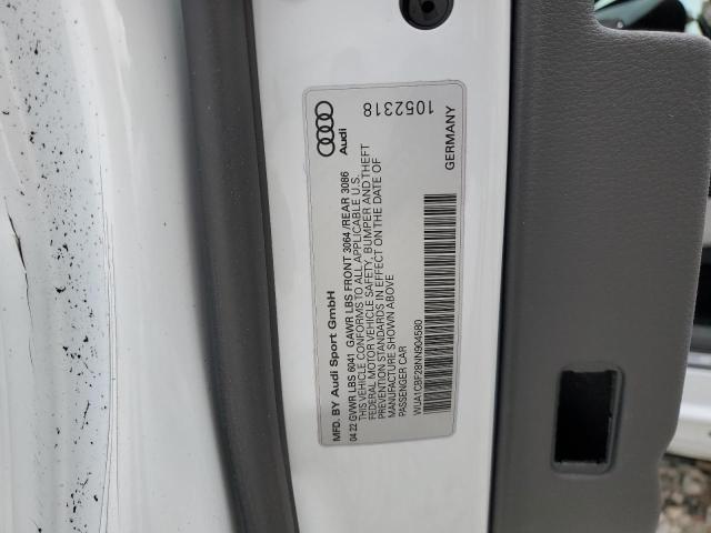 2022 AUDI RS6 WUA1CBF28NN904580