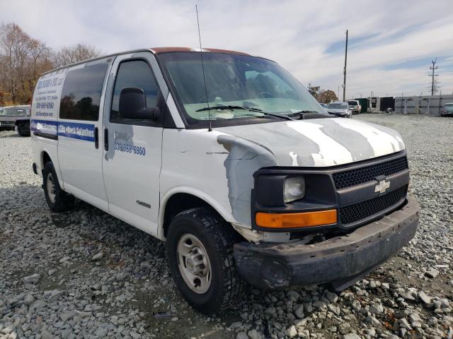 Salvage cars for sale from Copart Mebane, NC: 2004 Chevrolet Express G3