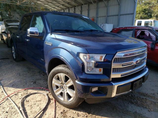 Salvage cars for sale from Copart Midway, FL: 2015 Ford F150 Super