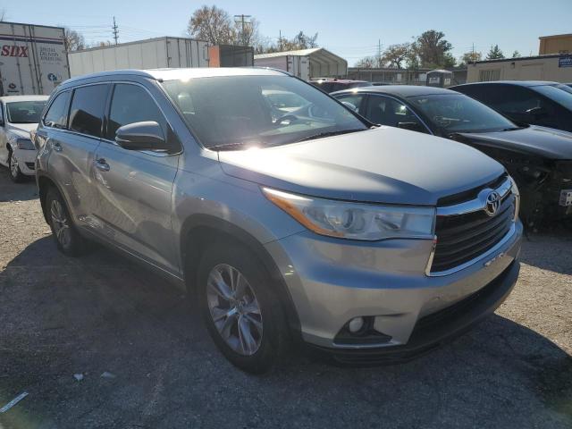 VIN 5TDJKRFH6ES052849 2014 Toyota Highlander, Xle no.1