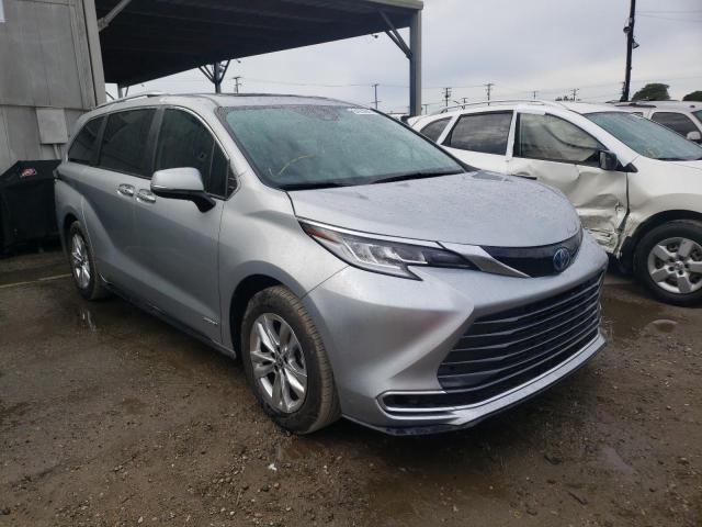 Toyota salvage cars for sale: 2021 Toyota Sienna LIM