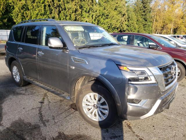 Salvage cars for sale from Copart Arlington, WA: 2022 Nissan Armada S