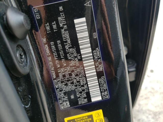 2015 LEXUS RX 450H 2T2BC1BA0FC008301