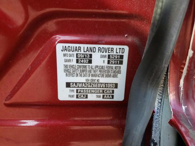 SAJWA2GZ6E8V61093 Jaguar Xjl Portfolio