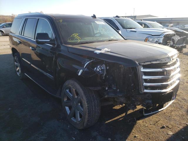 Salvage cars for sale at Cahokia Heights, IL auction: 2017 Cadillac Escalade