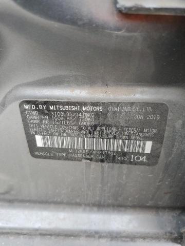2019 MITSUBISHI MIRAGE G4 - ML32F3FJ9KHF17882