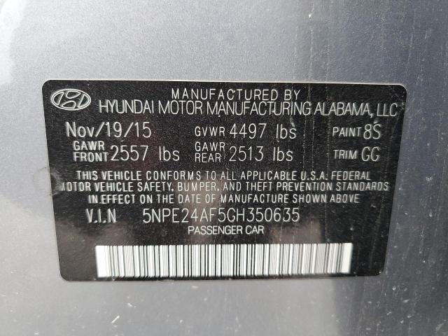 2016 HYUNDAI SONATA SE - 5NPE24AF5GH350635