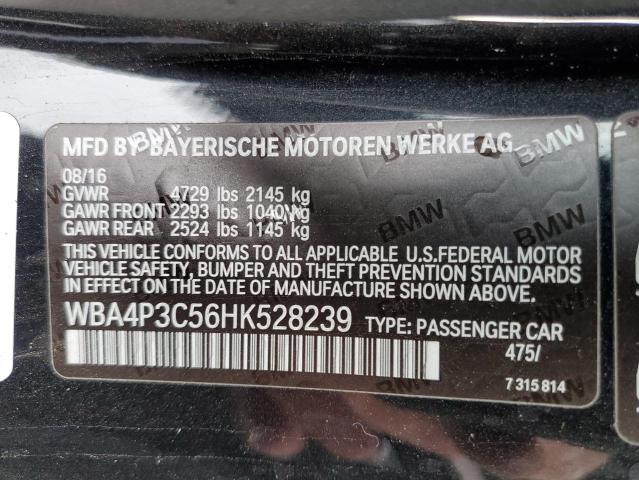 2017 BMW 440XI WBA4P3C56HK528239