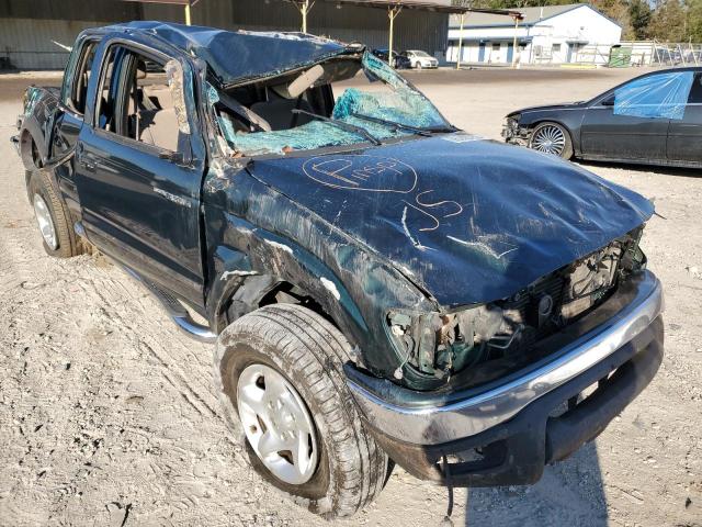 Salvage cars for sale from Copart Greenwell Springs, LA: 2001 Toyota Tacoma DOU