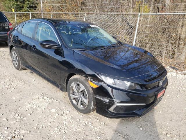 Salvage cars for sale from Copart Northfield, OH: 2019 Honda Civic LX