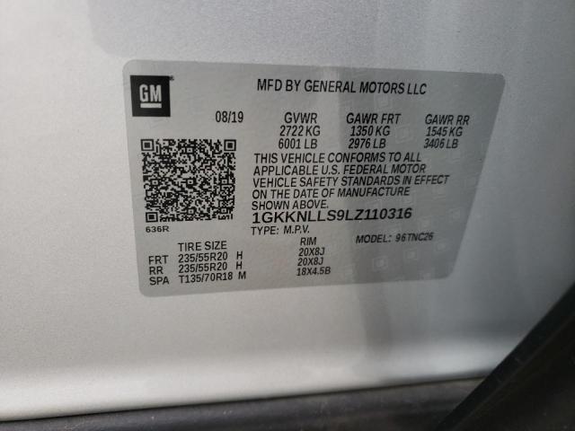 2020 GMC ACADIA AT4 - 1GKKNLLS9LZ110316