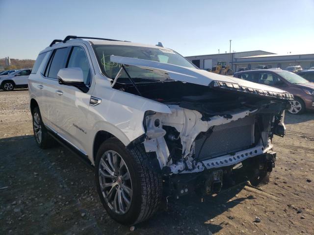 Salvage cars for sale at Cahokia Heights, IL auction: 2021 GMC Yukon Dena