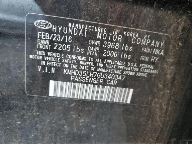 2016 HYUNDAI ELANTRA GT - KMHD35LH7GU340347