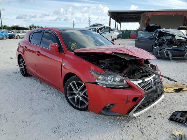 Salvage cars for sale from Copart Homestead, FL: 2015 Lexus CT 200