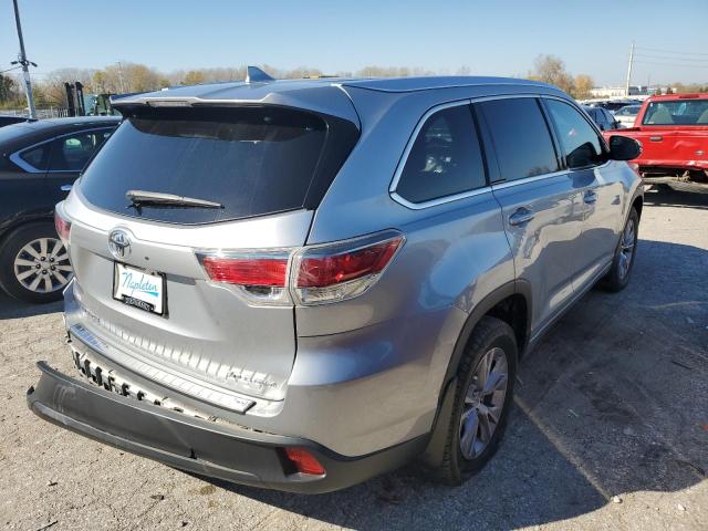 VIN 5TDJKRFH6ES052849 2014 Toyota Highlander, Xle no.4