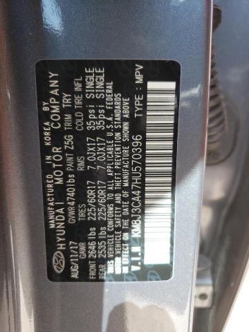 2017 HYUNDAI TUCSON LIM - KM8J3CA47HU570396