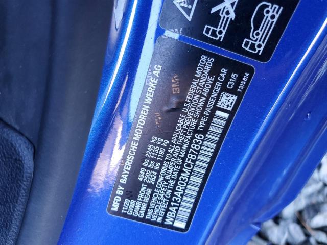 2021 BMW M440XI WBA13AR03MCF87836