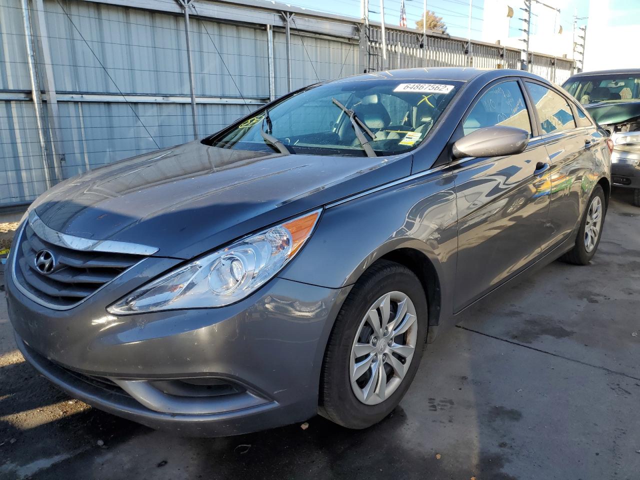 Lot #2558924782 2012 HYUNDAI SONATA GLS