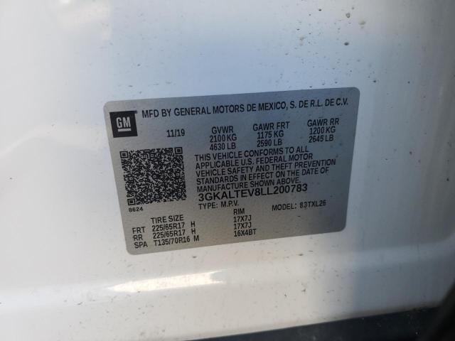 3GKALTEV8LL200783 GMC Terrain Sle