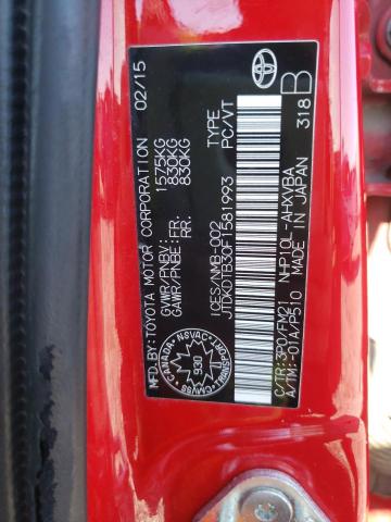 2015 TOYOTA PRIUS C - JTDKDTB30F1581993
