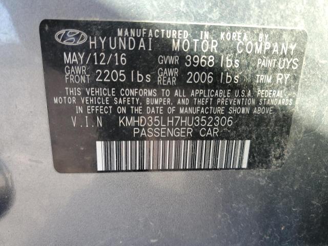 2017 HYUNDAI ELANTRA GT - KMHD35LH7HU352306