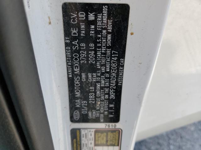 2019 KIA FORTE FE - 3KPF24AD5KE087417