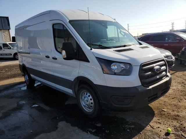 Salvage cars for sale from Copart Woodhaven, MI: 2021 Ford Transit T