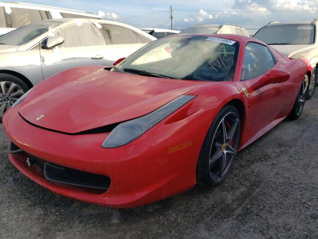 2015 FERRARI 458 SPIDER ZFF68NHA1F0204037