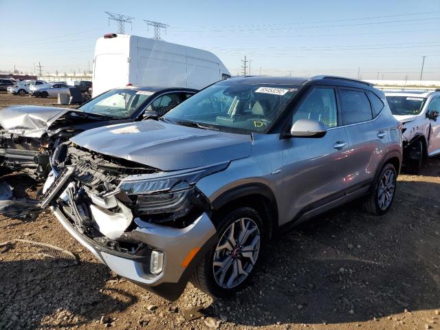 2021 Kia Seltos Sx VIN: KNDETCA22M7155175 Lot: 65453292