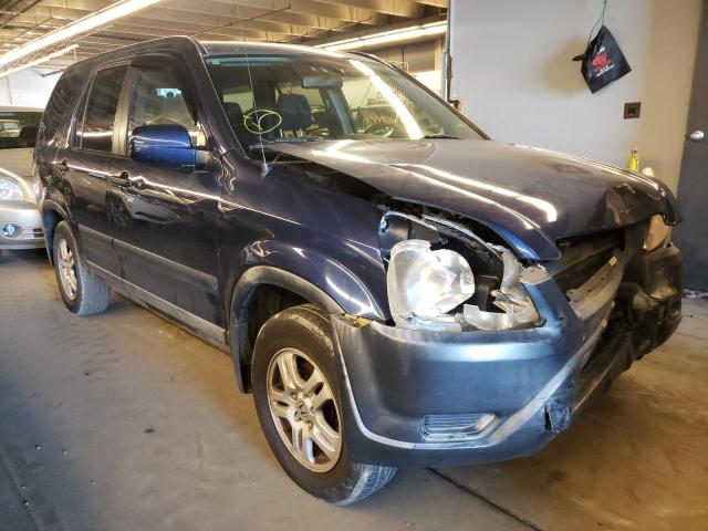 Salvage cars for sale from Copart Wheeling, IL: 2004 Honda CR-V EX