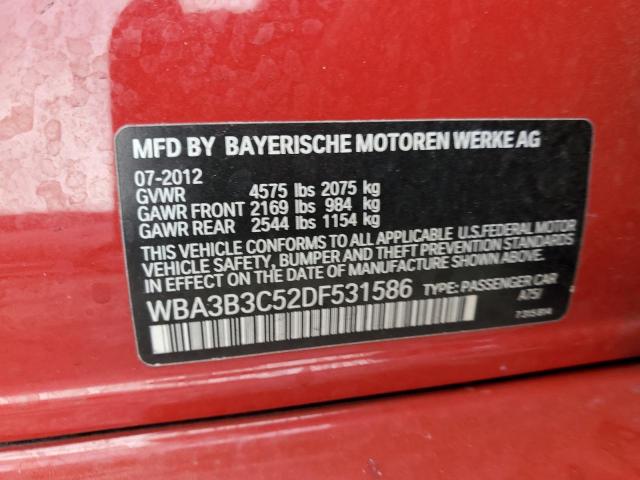 WBA3B3C52DF531586 BMW 328 XI