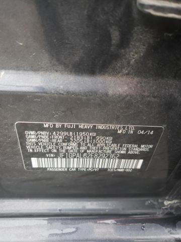 JF1GPAL62E8292362 Subaru Impreza Sport Premium