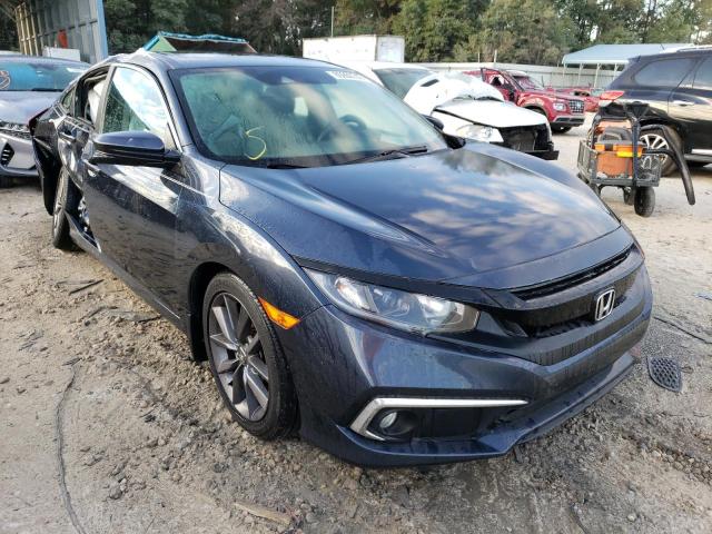 Salvage cars for sale from Copart Midway, FL: 2020 Honda Civic EX