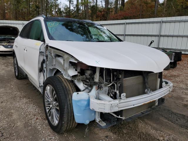 Salvage cars for sale from Copart Knightdale, NC: 2016 Lincoln MKX