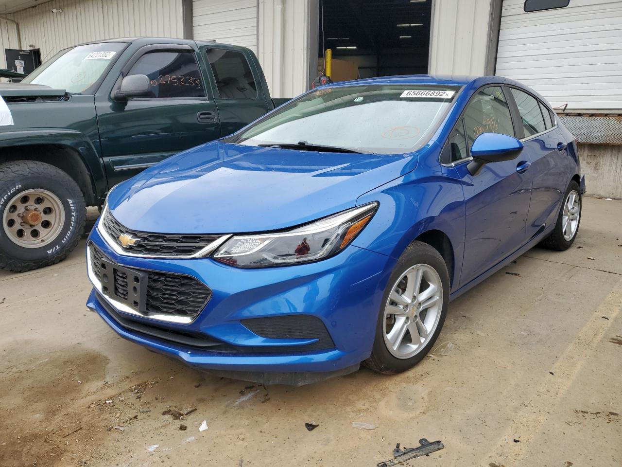 2017 Chevrolet Cruze Lt VIN: 3G1BE6SM3HS554112 Lot: 65666892