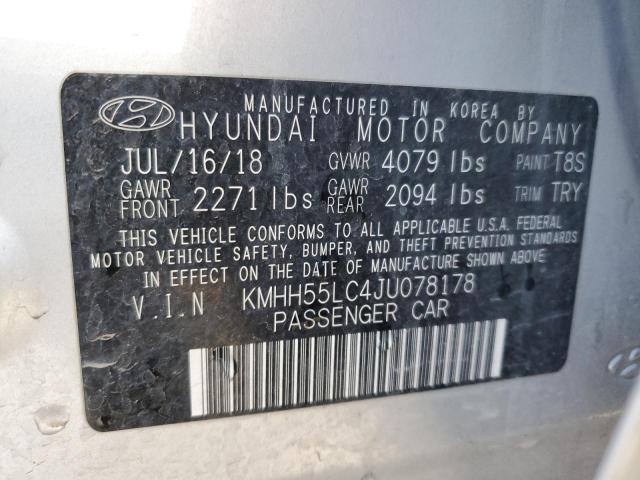 KMHH55LC4JU078178 Hyundai Elantra Gt Sport