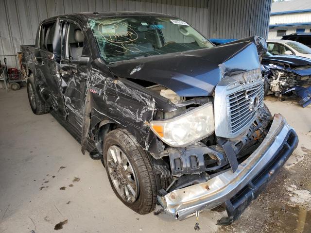 Salvage cars for sale from Copart Greenwell Springs, LA: 2011 Toyota Tundra CRE