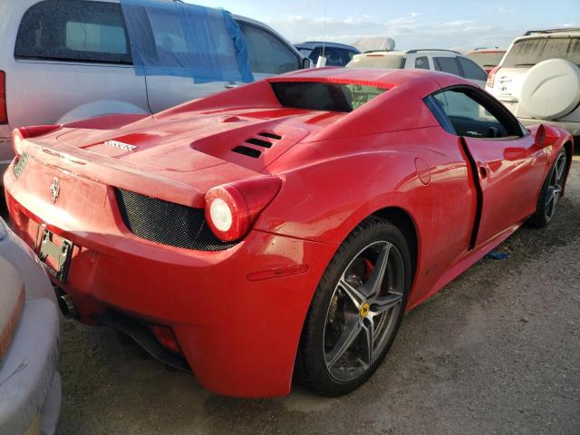 2015 FERRARI 458 SPIDER ZFF68NHA1F0204037
