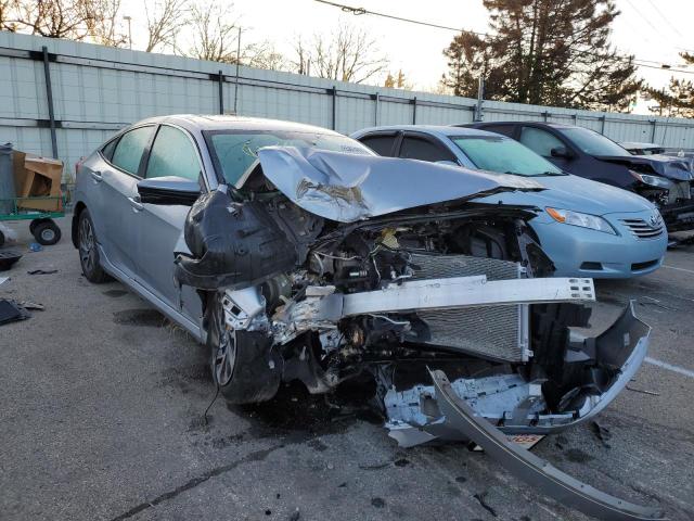 Salvage cars for sale from Copart Moraine, OH: 2017 Honda Civic EX