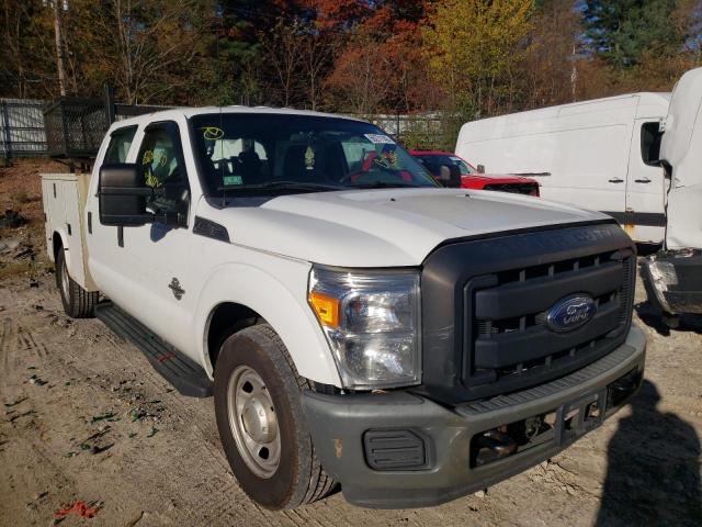 Salvage cars for sale from Copart Mendon, MA: 2014 Ford F350 Super