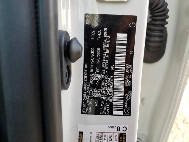 2023 TOYOTA 4RUNNER LI JTEDU5JR9P5280171
