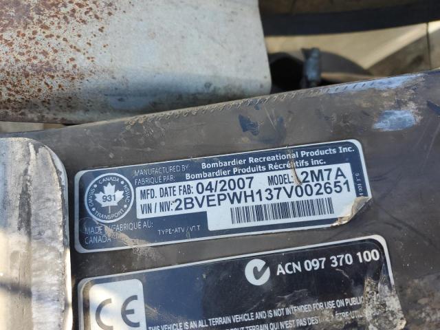 2007 CAN-AM OUTLANDER - 2BVEPWH137V002651