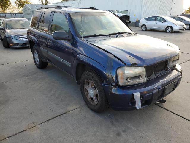 Chevrolet Trailblazer salvage cars for sale: 2003 Chevrolet Trailblazer