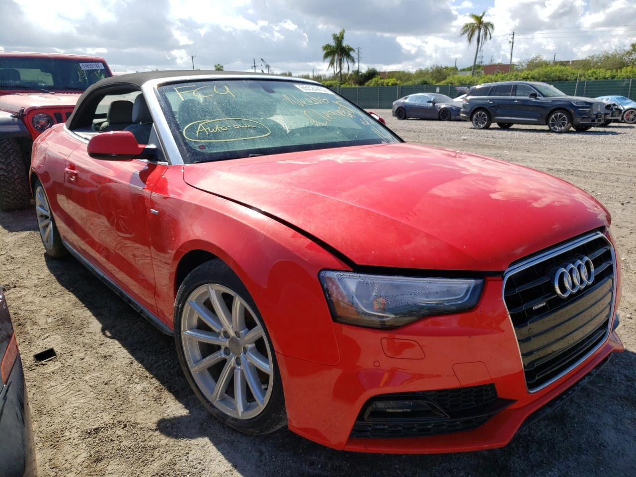 WAUD2AFH0HN003703 AUDI A5 SPORT 2017