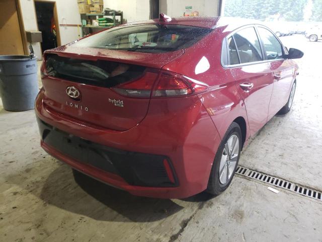 2019 HYUNDAI IONIQ BLUE - KMHC65LC4KU174322