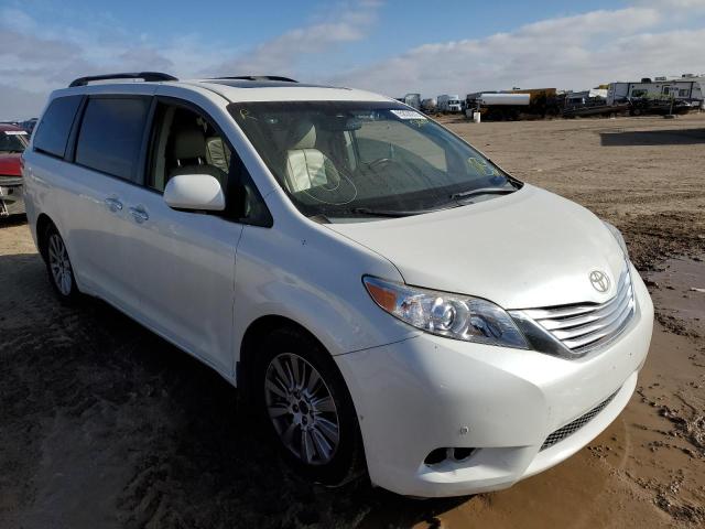Salvage cars for sale from Copart Amarillo, TX: 2011 Toyota Sienna XLE