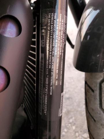 2022 HARLEY-DAVIDSON FLXRS 1HD1YWZ19NB013724